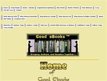 Tablet Screenshot of goodebooks.net